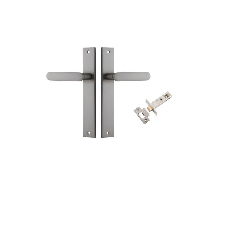 IVER BRONTE DOOR LEVER HANDLE ON RECTANGULAR BACKPLATE - CUSTOMISE TO YOUR NEEDS