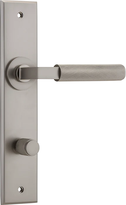 IVER BRUNSWICK DOOR LEVER HANDLE ON CHAMFERED BACKPLATE - CUSTOMISE TO YOUR NEEDS