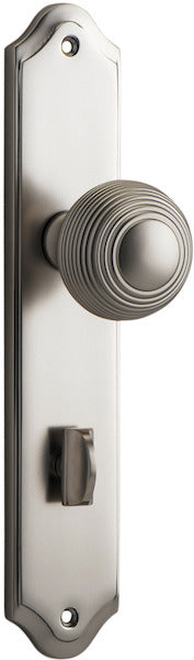 IVER GUILDFORD DOOR KNOB ON SHOULDERED BACKPLATE - CUSTOMISE TO YOUR NEEDS