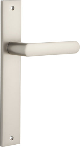 IVER OSAKA DOOR LEVER HANDLE ON RECTANGULAR BACKPLATE - CUSTOMISE TO YOUR NEEDS