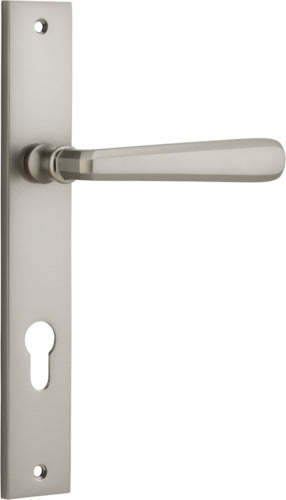 IVER COPENHAGEN DOOR LEVER HANDLE ON RECTANGULAR BACKPLATE - CUSTOMISE TO YOUR NEEDS