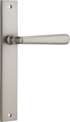 IVER COPENHAGEN DOOR LEVER HANDLE ON RECTANGULAR BACKPLATE - CUSTOMISE TO YOUR NEEDS