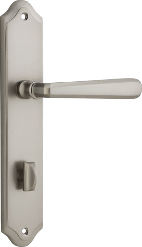 IVER COPENHAGEN DOOR LEVER HANDLE ON SHOULDERED BACKPLATE - CUSTOMISE TO YOUR NEEDS