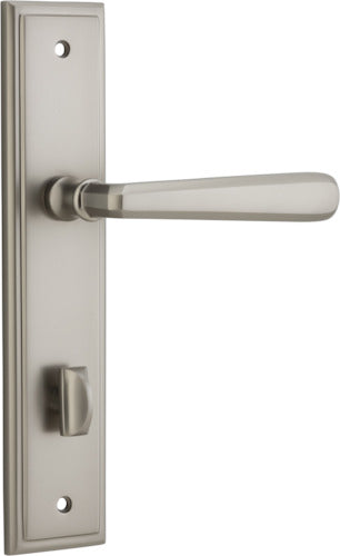 IVER COPENHAGEN DOOR LEVER HANDLE ON STEPPED BACKPLATE - CUSTOMISE TO YOUR NEEDS