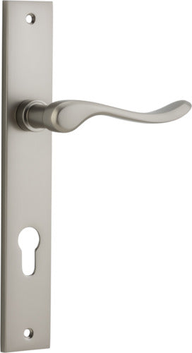 IVER STIRLING DOOR LEVER HANDLE ON RECTANGULAR BACKPLATE - CUSTOMISE TO YOUR NEEDS