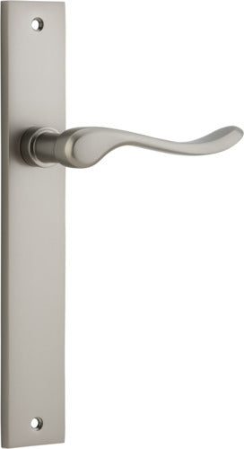 IVER STIRLING DOOR LEVER HANDLE ON RECTANGULAR BACKPLATE - CUSTOMISE TO YOUR NEEDS