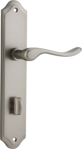 IVER STIRLING DOOR LEVER HANDLE ON SHOULDERED BACKPLATE - CUSTOMISE TO YOUR NEEDS