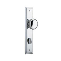 IVER CAMBRIDGE DOOR KNOB ON STEPPED BACKPLATE - CUSTOMISE TO YOUR NEEDS