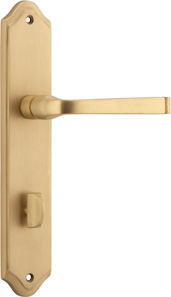 IVER ANNECY DOOR LEVER HANDLE ON SHOULDERED BACKPLATE - CUSTOMISE TO YOUR NEEDS