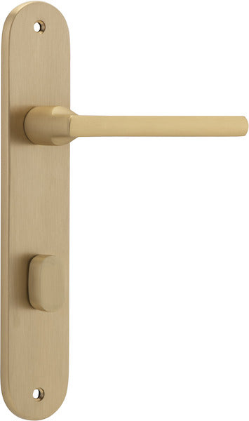 IVER BALTIMORE DOOR LEVER HANDLE ON OVAL BACKPLATE - CUSTOMISE TO YOUR NEEDS