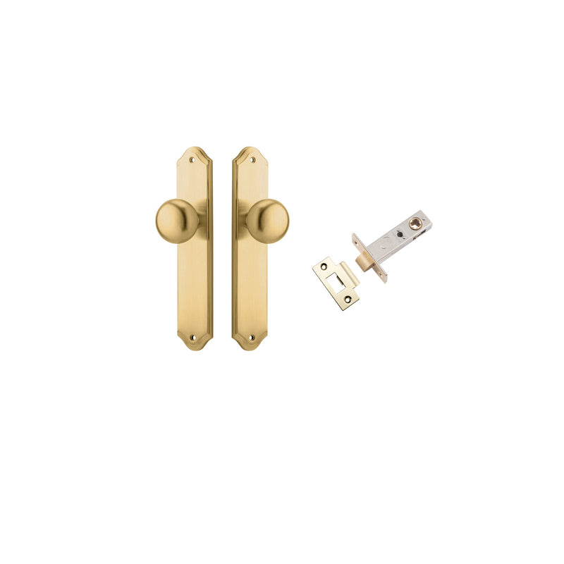 IVER CAMBRIDGE DOOR KNOB ON SHOULDERED BACKPLATE - CUSTOMISE TO YOUR NEEDS