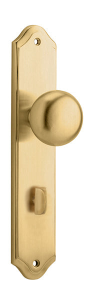 IVER CAMBRIDGE DOOR KNOB ON SHOULDERED BACKPLATE - CUSTOMISE TO YOUR NEEDS