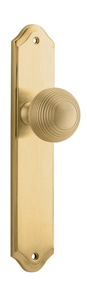 IVER GUILDFORD DOOR KNOB ON SHOULDERED BACKPLATE - CUSTOMISE TO YOUR NEEDS