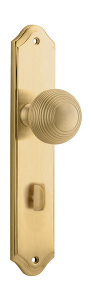 IVER GUILDFORD DOOR KNOB ON SHOULDERED BACKPLATE - CUSTOMISE TO YOUR NEEDS