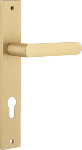 IVER OSAKA DOOR LEVER HANDLE ON RECTANGULAR BACKPLATE - CUSTOMISE TO YOUR NEEDS