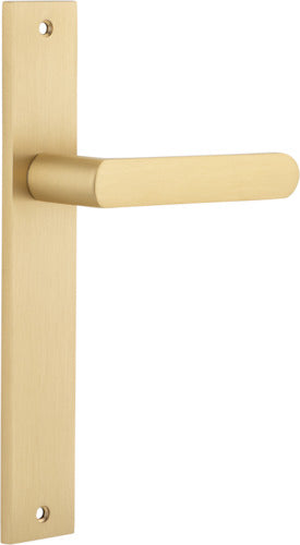 IVER OSAKA DOOR LEVER HANDLE ON RECTANGULAR BACKPLATE - CUSTOMISE TO YOUR NEEDS