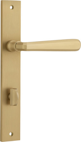 IVER COPENHAGEN DOOR LEVER HANDLE ON RECTANGULAR BACKPLATE - CUSTOMISE TO YOUR NEEDS