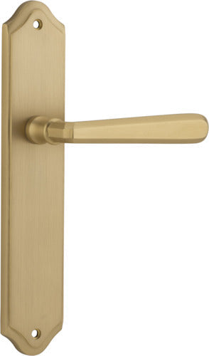 IVER COPENHAGEN DOOR LEVER HANDLE ON SHOULDERED BACKPLATE - CUSTOMISE TO YOUR NEEDS