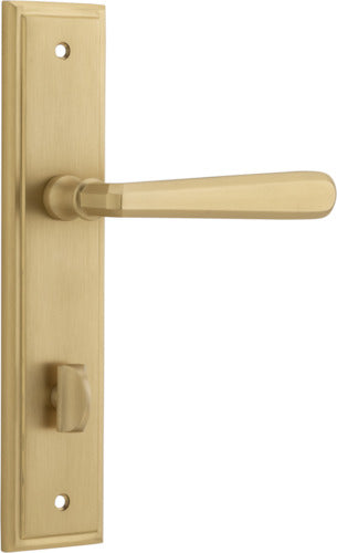 IVER COPENHAGEN DOOR LEVER HANDLE ON STEPPED BACKPLATE - CUSTOMISE TO YOUR NEEDS