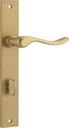 IVER STIRLING DOOR LEVER HANDLE ON RECTANGULAR BACKPLATE - CUSTOMISE TO YOUR NEEDS