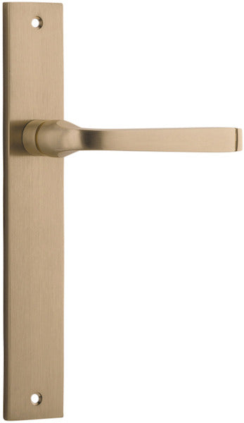 IVER ANNECY DOOR LEVER HANDLE ON RECTANGULAR BACKPLATE - CUSTOMISE TO YOUR NEEDS