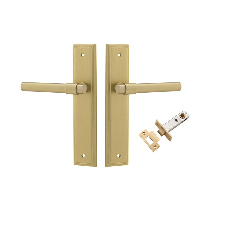 IVER HELSINKI DOOR LEVER HANDLE ON STEPPED BACKPLATE - CUSTOMISE TO YOUR NEEDS