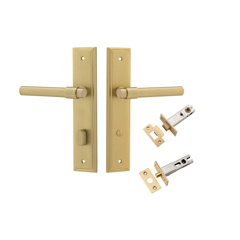 IVER HELSINKI DOOR LEVER HANDLE ON STEPPED BACKPLATE - CUSTOMISE TO YOUR NEEDS