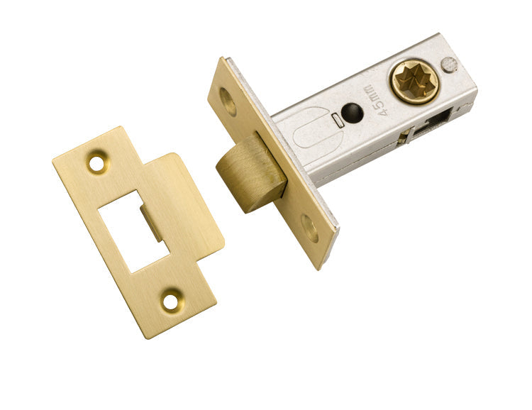 IVER SPLIT CAM TUBE LATCH 'T' STRIKER - AVAILABLE IN VARIOUS FINISHES AND SIZES