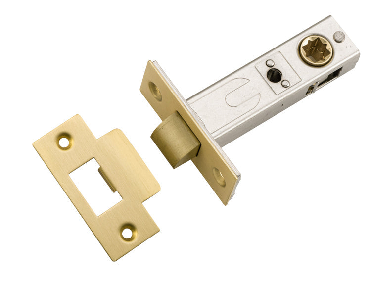 IVER SPLIT CAM TUBE LATCH 'T' STRIKER - AVAILABLE IN VARIOUS FINISHES AND SIZES