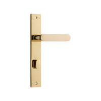 IVER BRONTE DOOR LEVER HANDLE ON RECTANGULAR BACKPLATE - CUSTOMISE TO YOUR NEEDS