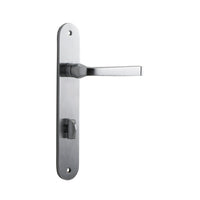 IVER ANNECY DOOR LEVER HANDLE ON OVAL BACKPLATE - CUSTOMISE TO YOUR NEEDS