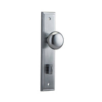 IVER CAMBRIDGE DOOR KNOB ON STEPPED BACKPLATE - CUSTOMISE TO YOUR NEEDS