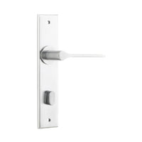 IVER COMO DOOR LEVER HANDLE ON CHAMFERED BACKPLATE - CUSTOMISE TO YOUR NEEDS