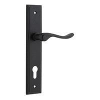 IVER STIRLING DOOR LEVER HANDLE ON STEPPED BACKPLATE - CUSTOMISE TO YOUR NEEDS