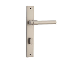 IVER HELSINKI DOOR LEVER HANDLE ON RECTANGULAR BACKPLATE - CUSTOMISE TO YOUR NEEDS