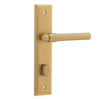 IVER HELSINKI DOOR LEVER HANDLE ON STEPPED BACKPLATE - CUSTOMISE TO YOUR NEEDS