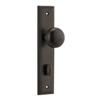 IVER CAMBRIDGE DOOR KNOB ON STEPPED BACKPLATE - CUSTOMISE TO YOUR NEEDS