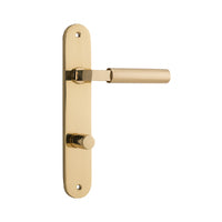 IVER BERLIN DOOR LEVER HANDLE ON OVAL BACKPLATE - CUSTOMISE TO YOUR NEEDS