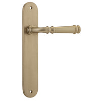 IVER VERONA DOOR LEVER HANDLE ON OVAL BACKPLATE - CUSTOMISE TO YOUR NEEDS