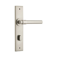 IVER HELSINKI DOOR LEVER HANDLE ON CHAMFERED BACKPLATE - CUSTOMISE TO YOUR NEEDS