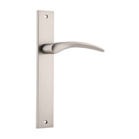 IVER OXFORD DOOR LEVER HANDLE ON RECTANGULAR BACKPLATE - CUSTOMISE TO YOUR NEEDS