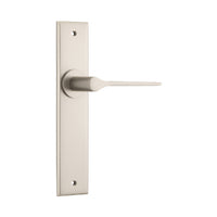 IVER COMO DOOR LEVER HANDLE ON CHAMFERED BACKPLATE - CUSTOMISE TO YOUR NEEDS