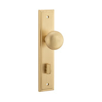 IVER CAMBRIDGE DOOR KNOB ON STEPPED BACKPLATE - CUSTOMISE TO YOUR NEEDS