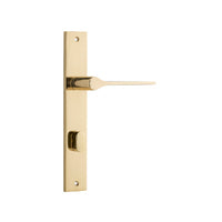 IVER COMO DOOR LEVER HANDLE ON RECTANGULAR BACKPLATE - CUSTOMISE TO YOUR NEEDS