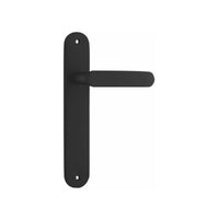 IVER BRONTE DOOR LEVER HANDLE ON OVAL BACKPLATE - CUSTOMISE TO YOUR NEEDS