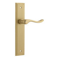 IVER STIRLING DOOR LEVER HANDLE ON STEPPED BACKPLATE - CUSTOMISE TO YOUR NEEDS