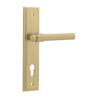 IVER HELSINKI DOOR LEVER HANDLE ON STEPPED BACKPLATE - CUSTOMISE TO YOUR NEEDS