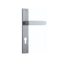 IVER BRONTE DOOR LEVER HANDLE ON RECTANGULAR BACKPLATE - CUSTOMISE TO YOUR NEEDS