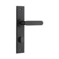 IVER BRONTE DOOR LEVER HANDLE ON CHAMFERED BACKPLATE - CUSTOMISE TO YOUR NEEDS