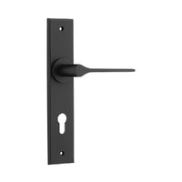 IVER COMO DOOR LEVER HANDLE ON CHAMFERED BACKPLATE - CUSTOMISE TO YOUR NEEDS